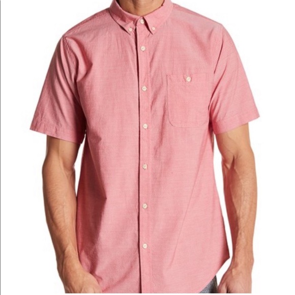 Ezekiel Other - Ezekiel men’s button down muted red size L